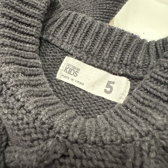 Cotton On Kids Black Knit Sweater - Picture 5 of 5